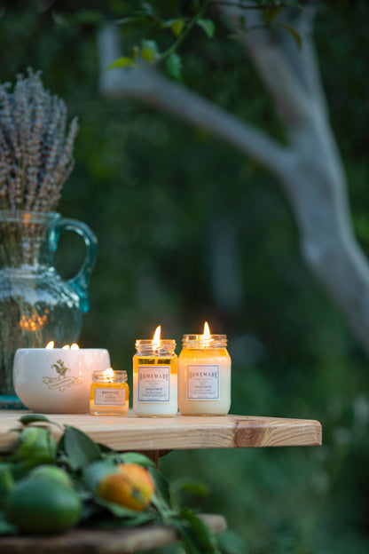 Lumânare din Soia cu Patchouli &amp; Lavandă (Mare)