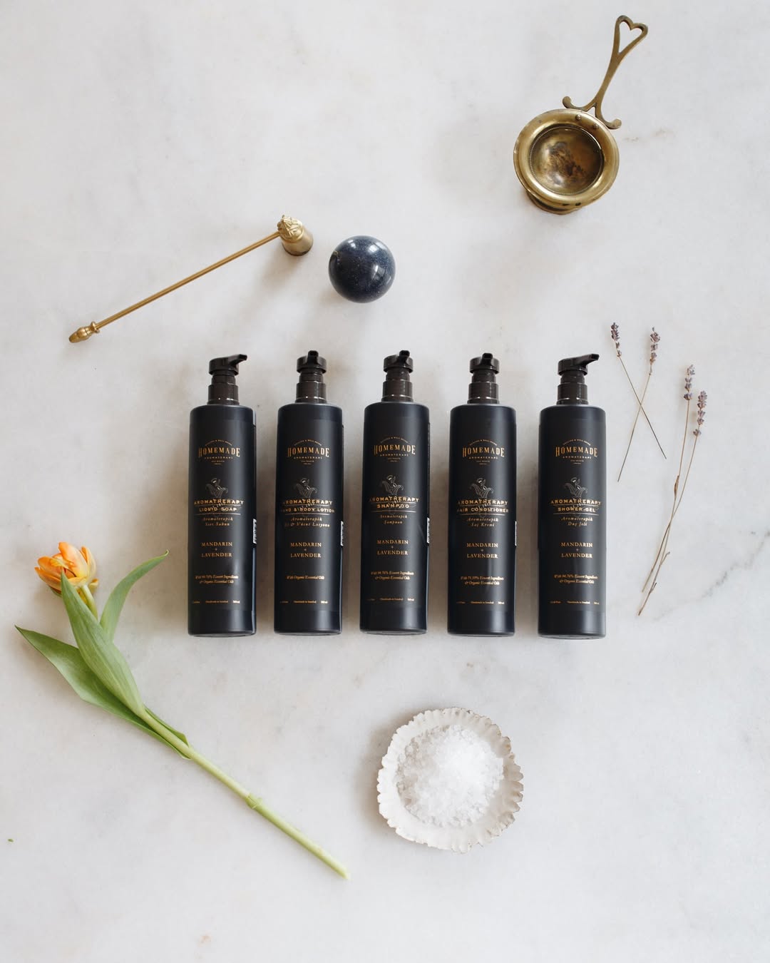 Mandarin &amp; Lavender Aromatherapy Shower Gel