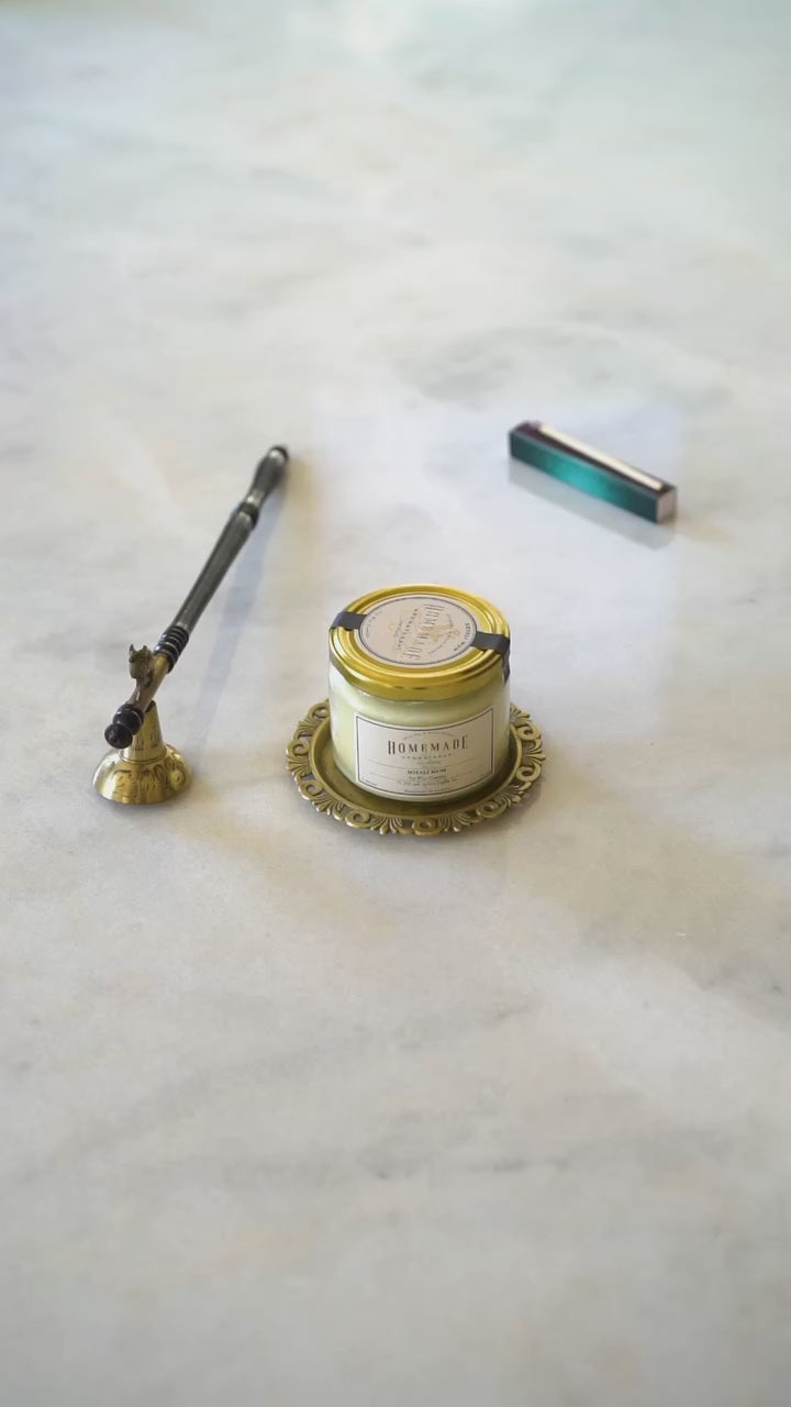 Lumânare din Soia cu Patchouli &amp; Lavandă (Mare)