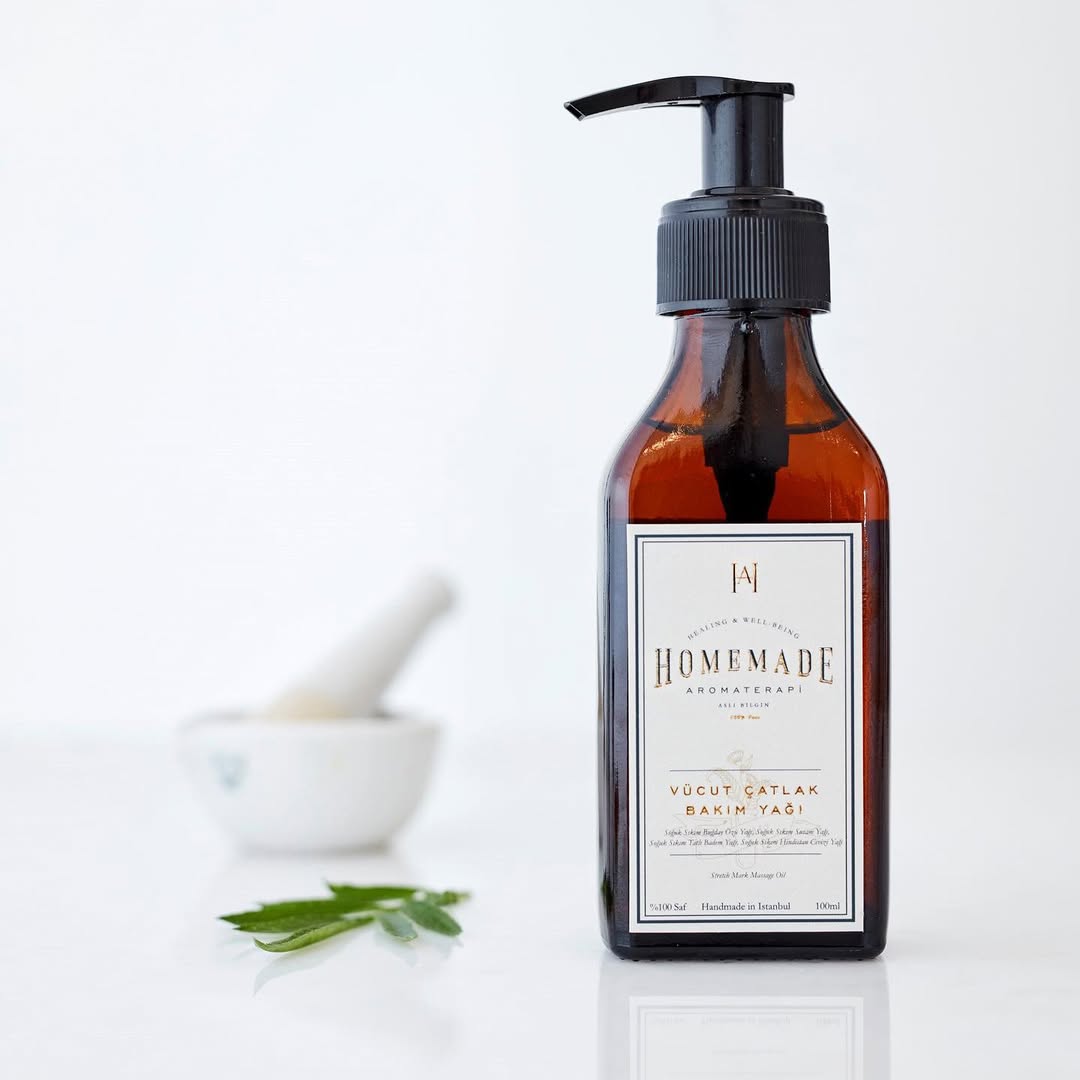 Ulei de Corp pentru Îngrijirea Vergeturilor